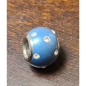Blue Jeweled Charm for Charm Bracelet